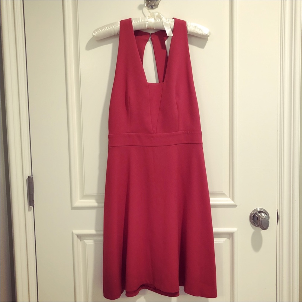Claudine Pierlot Red two way wearing dress